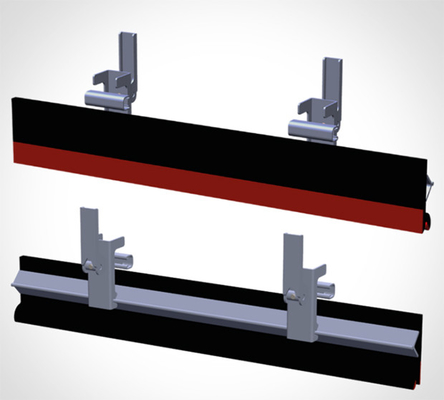 Gummiuräthan-Doppeldichtungs-Rock-Brett-Förderband Skirtboard-System