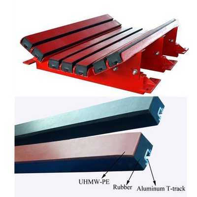 Kundenspezifische UHMWPE-Kappen-Auswirkungs-Standardauflagen für Förderband