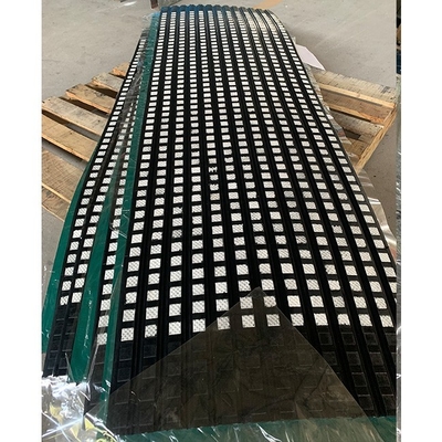 Dimple Ceramic Tile Embedded In-Gummiverzögerung für Breite des Förderer-Flaschenzug-500mm