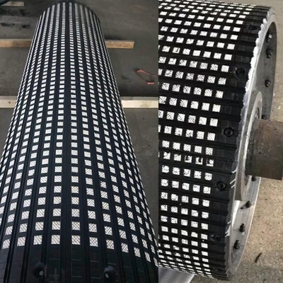 KN-Klebeschicht unterstützte keramische Tonerde-Keramik Mats Pulley Lagging Withs 95%