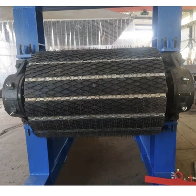 Dia auf Diamond Groove Rubber Lagging Sheet für Förderer-Rolle