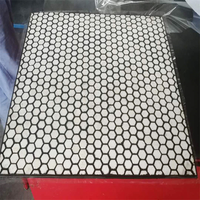 Abnutzungs-Platten-Futter des Quadrat-100x100 keramisches für Rutschtrichter