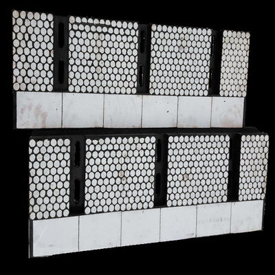 Förderer-keramische Abnutzungs-Zwischenlagen-industrielle keramische Gummizwischenlage